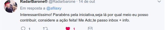 RadarBarone no Twitter: "Interessantíssimo! Parabéns pela iniciativa..."